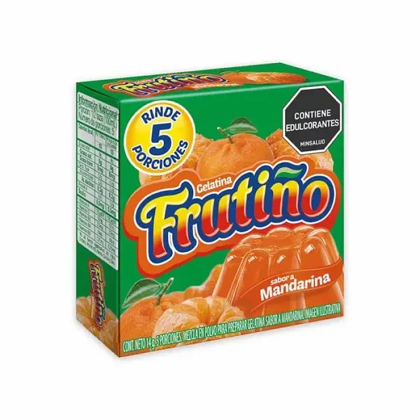 GELATINA MANDARINA FRUTIÑO*14G
