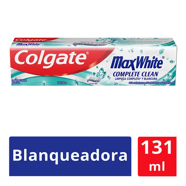CREMA DENTAL MAX WHITE COLGATE * 131ML