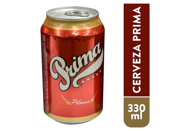 CERVEZA PRIMA LATA *330ML