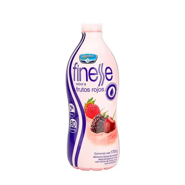 YOGURT FRUTOS ROJOS FINESSE *1.7L