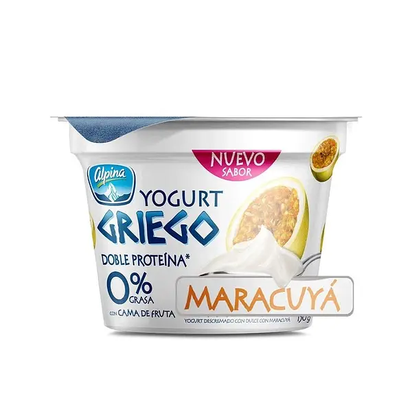 YOGURT GRIEGO MARACUYA ALPINA *150G