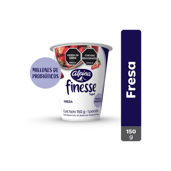 YOGURT FRESA FINESSE ALPINA*150ML