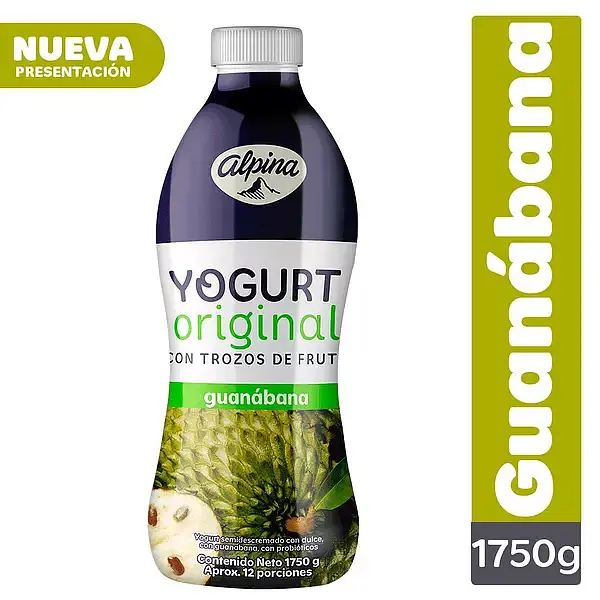 YOGURT GUANABANA ALPINA*1750ML