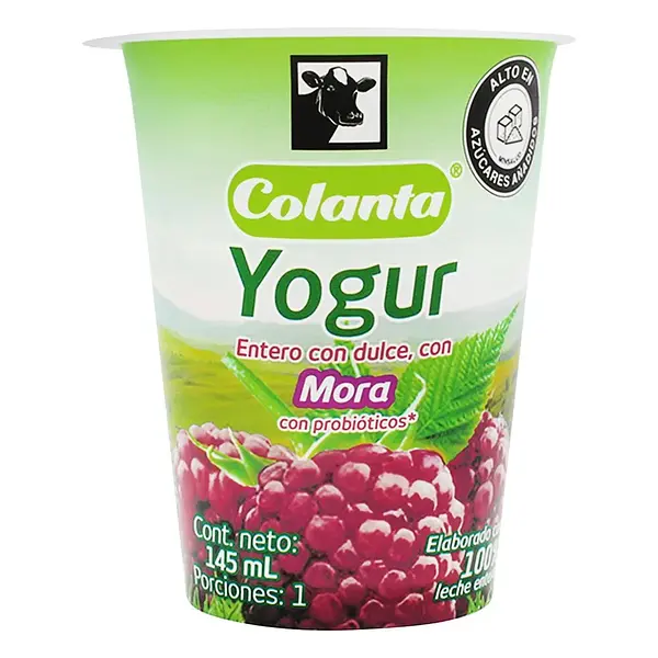 YOGURT MORA COLANTA*145ML