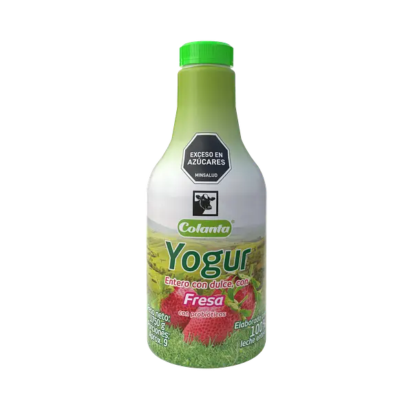 YOGURT BOTELLA FRESA COLANTA * 1750G