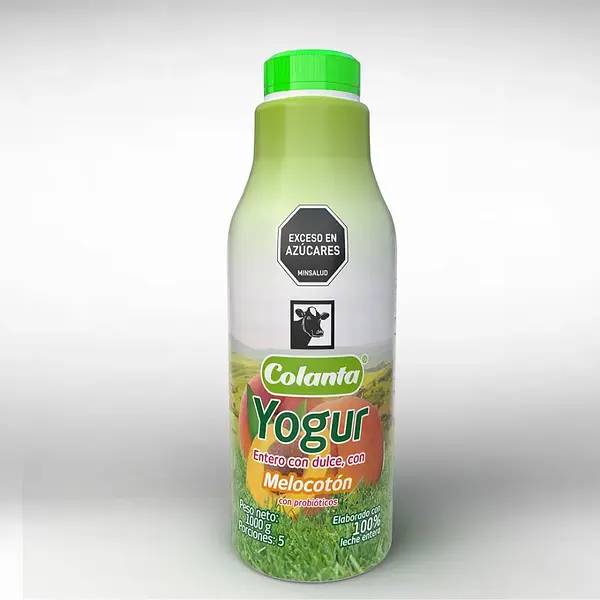 YOGURT MELOCOTON COLANTA*1LT