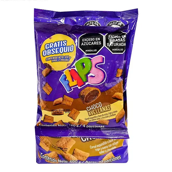 CEREAL EXTRA CHOCOLATE FLIPS 400+120G