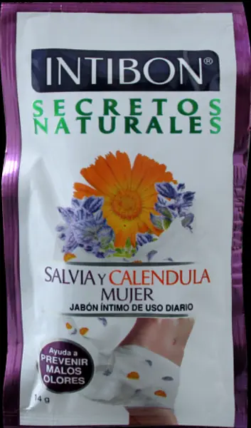 JABON INTIMO SALVIA/CALENDULA INTIBON*14GR
