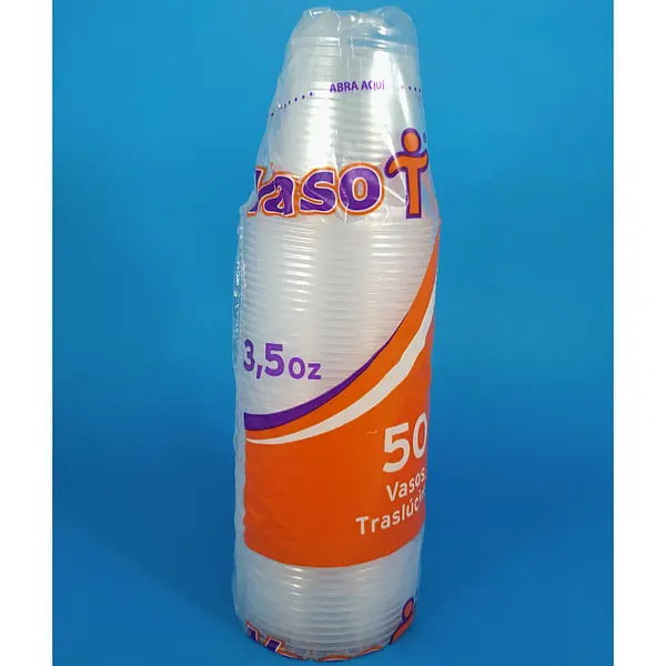 VASO 3.5OZ LIDER *50U
