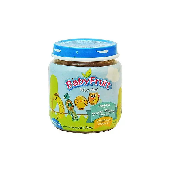 COMPOTA BANANO BABYFRUIT*113GR