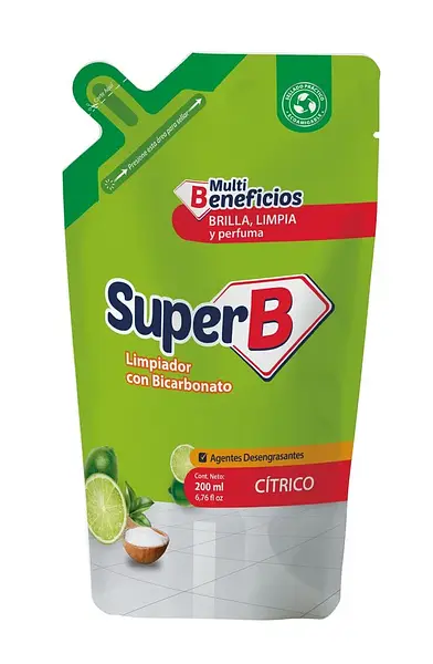 LIMPIAPISOS CITRICO SUPER B *200ML