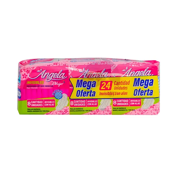 TOALLA OFERTA HIGIENICA ANGELA*3PROD