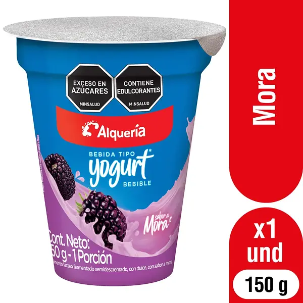 YOGURT MORA ALQUERIA*150G