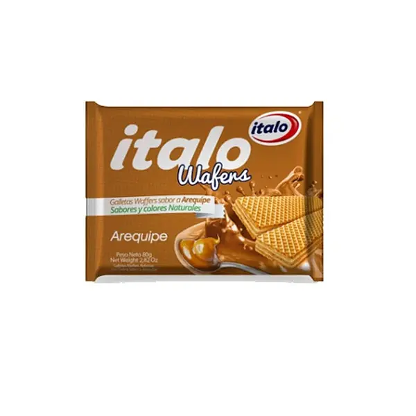 GALLETA AREQUIPE WAFER ITALO*94GR