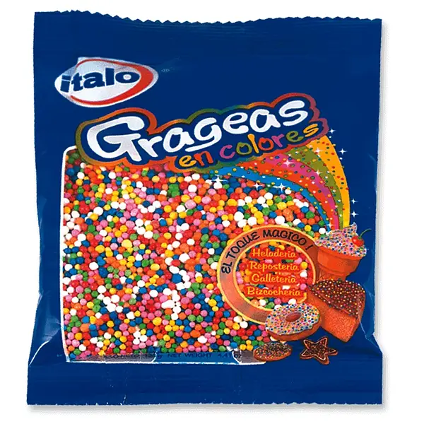 GRAGEAS COLORES ITALO*500GR