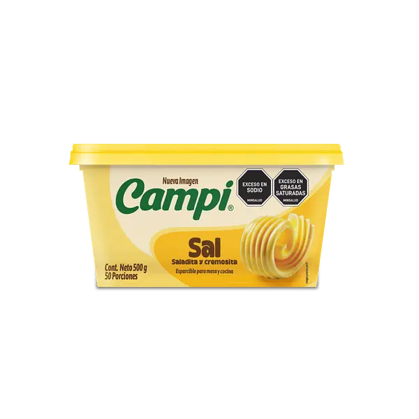MARGARINA ESPARCIBLE SAL CAMPI*500G
