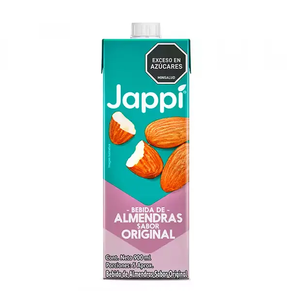 LECHE LIQUIDA ALMENDRA ORIGINALJAPPI*90