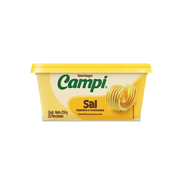 MARGARINA ESPARCIBLE SAL CAMPI*250G
