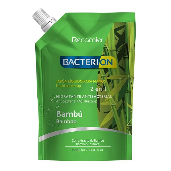 JABON LIQUIDO CORPORAL BAMBU BACTERION*1000M