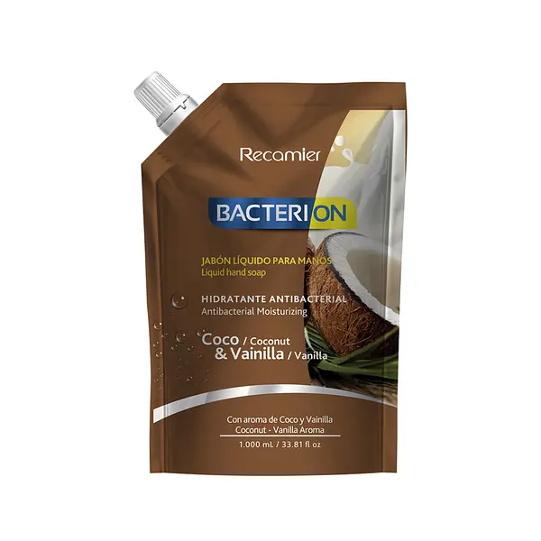 JABON LIQUIDO CORPORAL COCO BACTERION*1000