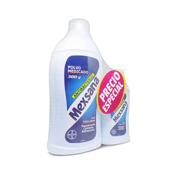 DESODORANTE PIES ANTIBACTERIAL MEXANA 300GR+85GR
