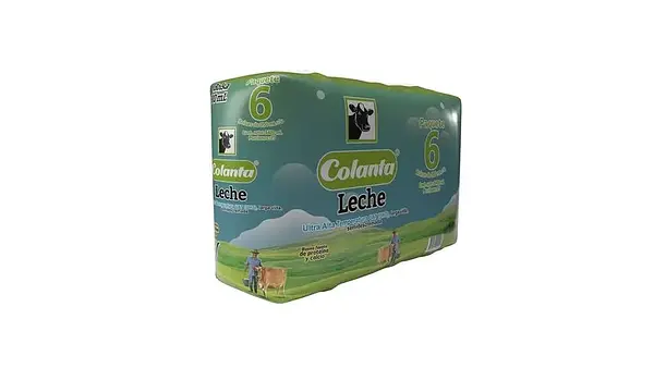LECHE LIQUIDA SEMIDESLACTOSADA COLANTA*900*6U