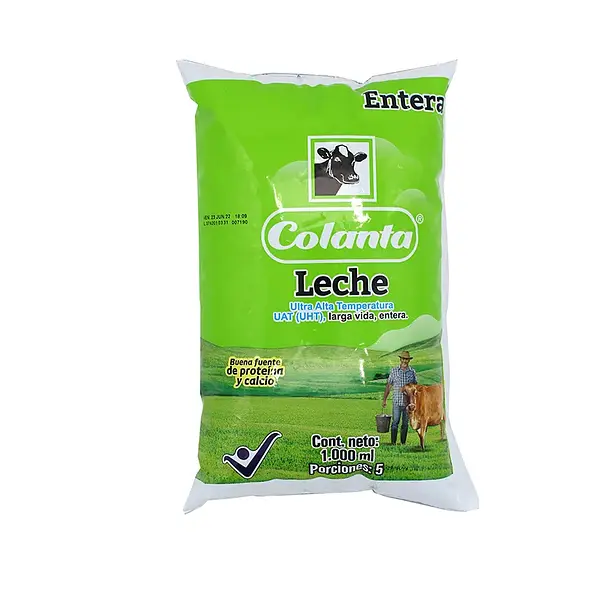LECHE LIQUIDA ENTERA COLANTA* 1L