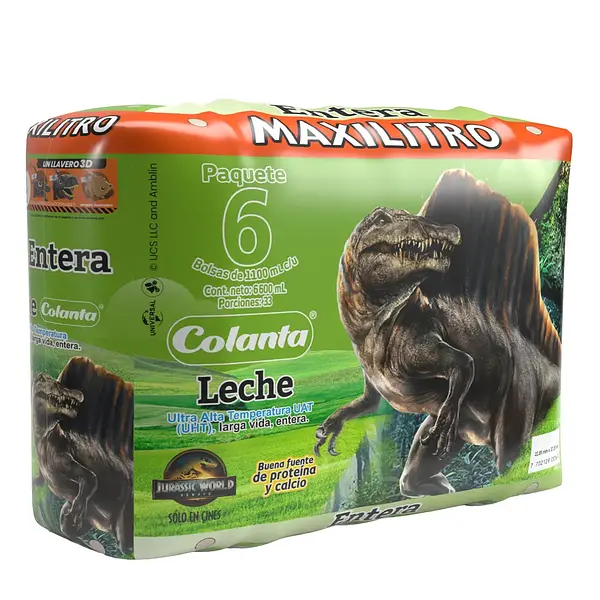 LECHE LIQUIDA ENTERA COLANTA *1.1L*6U