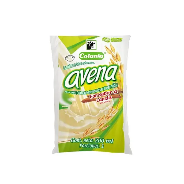 AVENA LIQUIDA CANELA COLANTA *200ML