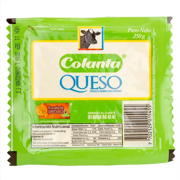 QUESO COLANTA*250G