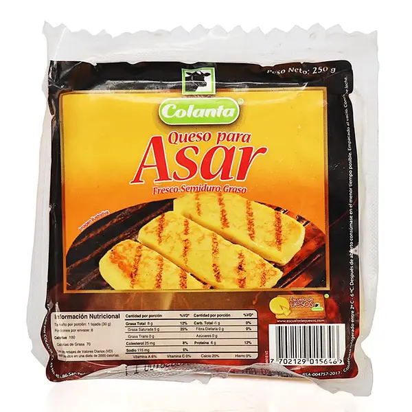 QUESO PARA ASAR COLANTA *250G