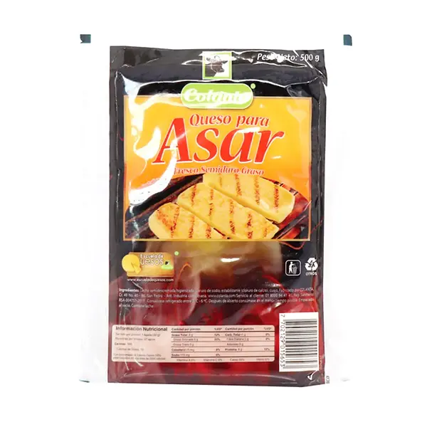 QUESO PARA ASAR COLANTA*500GR