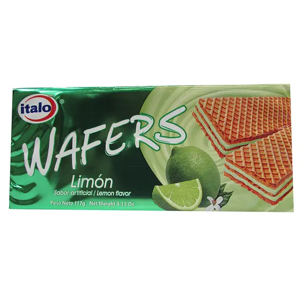 GALLETA LIMON WAFER ITALO*117G