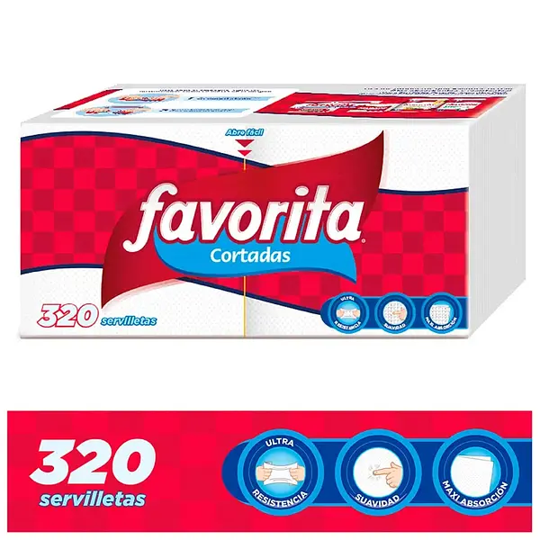 SERVILLETA FAVORITAS *320U