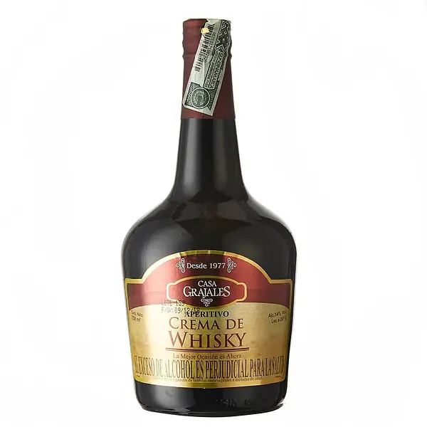 CREMA DE WHISKY GRAJALES * 750ML