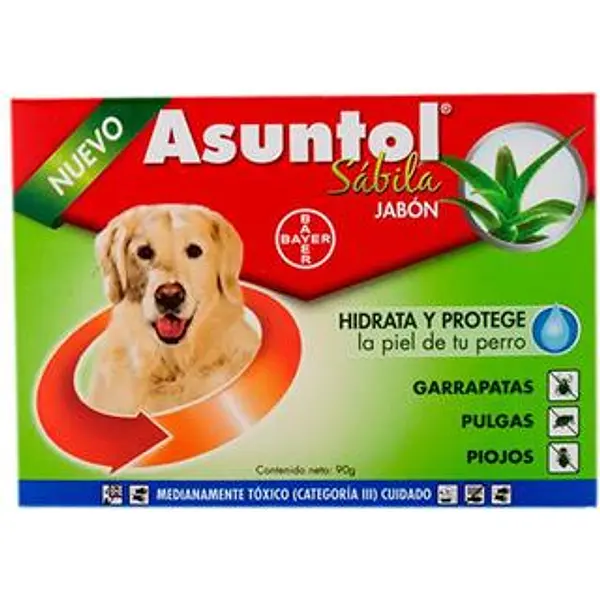 JABON MASCOTA SABILA ASUNTOL *90GR