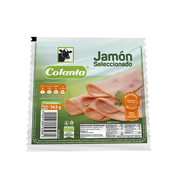 JAMON CERDO COLANTA *143G