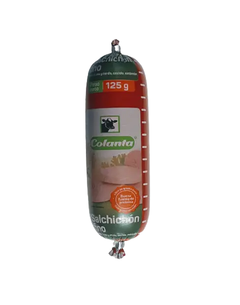 SALCHICHON FINO COLANTA *125G