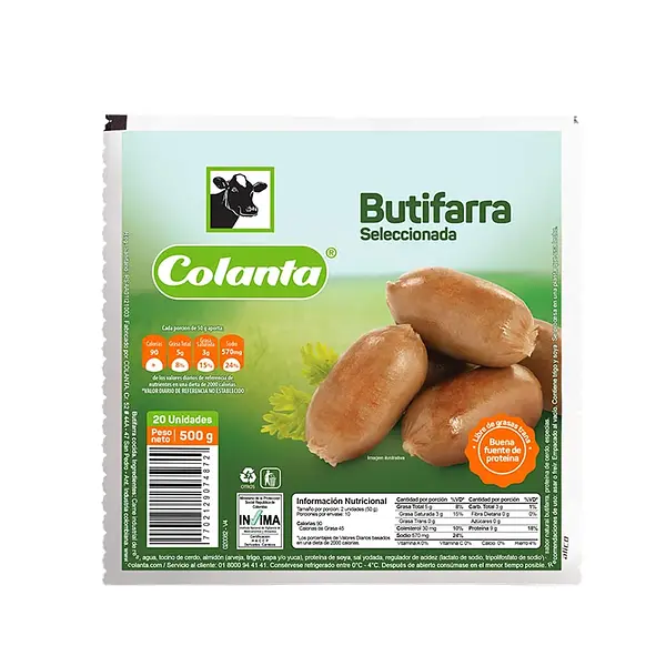 BUTIFARRA COLANTA *500G