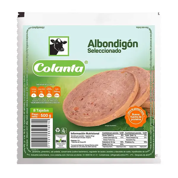 ALBONDIGON COLANTA *500G