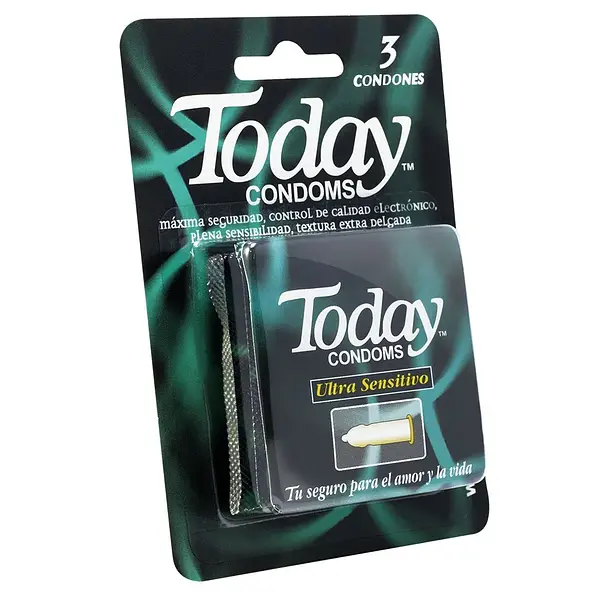 PRESERVATIVO ULTRA SENSITIVO TODAY*3U