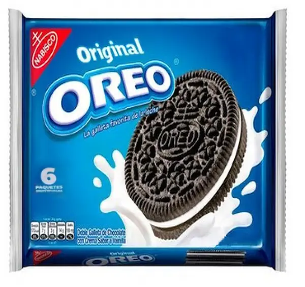 GALLETA CREMA BLANCA OREO*6U