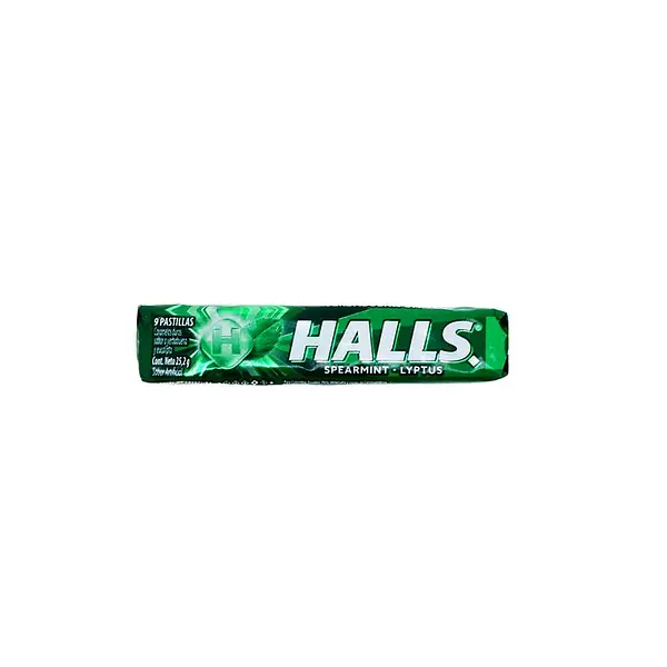 CARAMELO MENTA HALLS YERBABUENA*9U