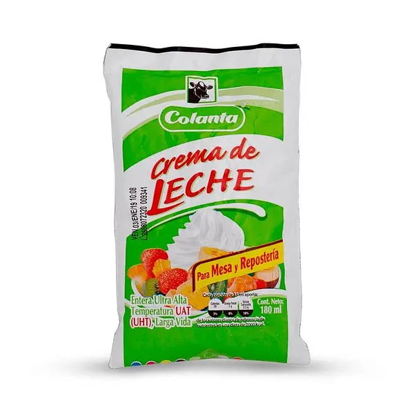 CREMA LECHE COLANTA*175 ML