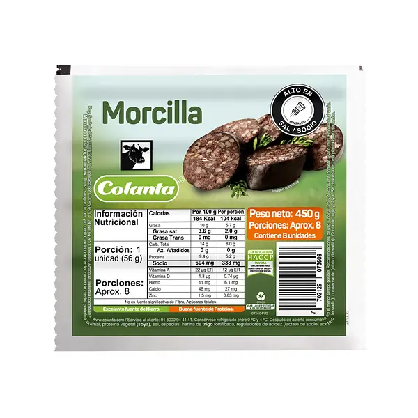 MORCILLA COLANTA *8UND