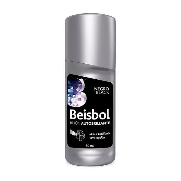 BETUN LIQUIDO NEGRO BEISBOL *60ML