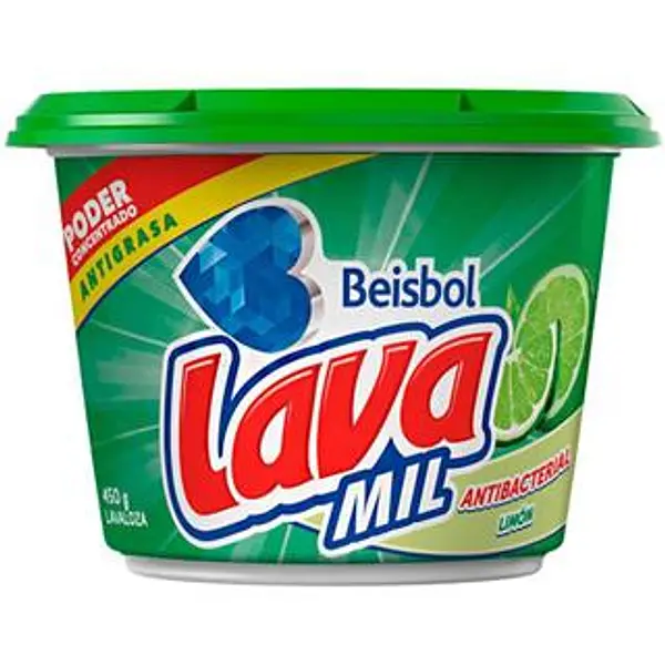 JABON CREMA LOZA LIMON LAVA*450G