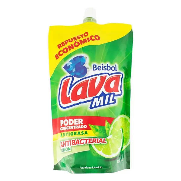 JABON LIQUIDO LOZA LIMON LAVAMIL*360ML