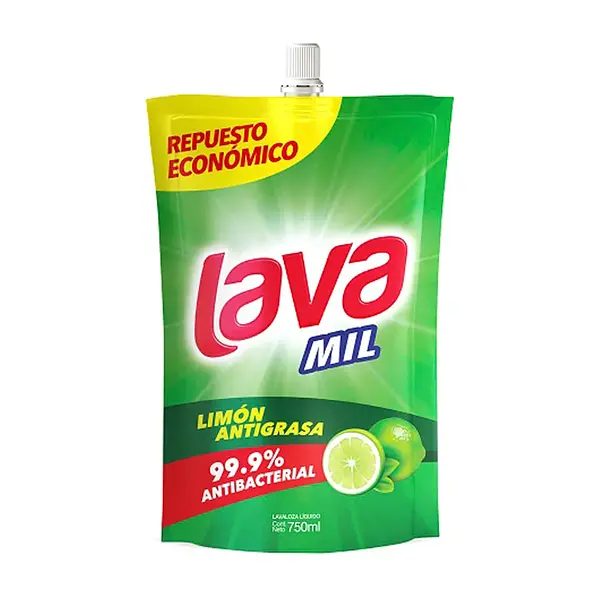 JABON LIQUIDO LOZA LIMON LAVAMIL*750ML