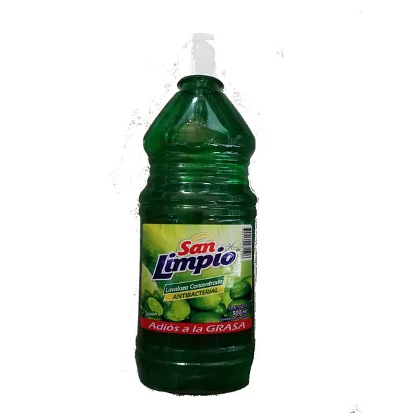 JABON LIQUIDO LOZA LIMON SAN LIMPIO*1L
